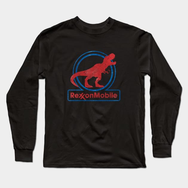 T-rex RexxonMobile Long Sleeve T-Shirt by directdesign